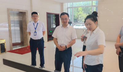 引領科技風尚    共創輝煌未來——六安市科技局領導來我司參觀指導！